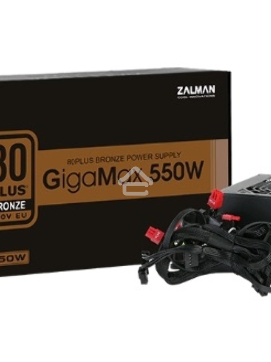Блок питания Zalman ZM550-GVII, 550Вт, 80 PLUS Bronze, 120мм, черный