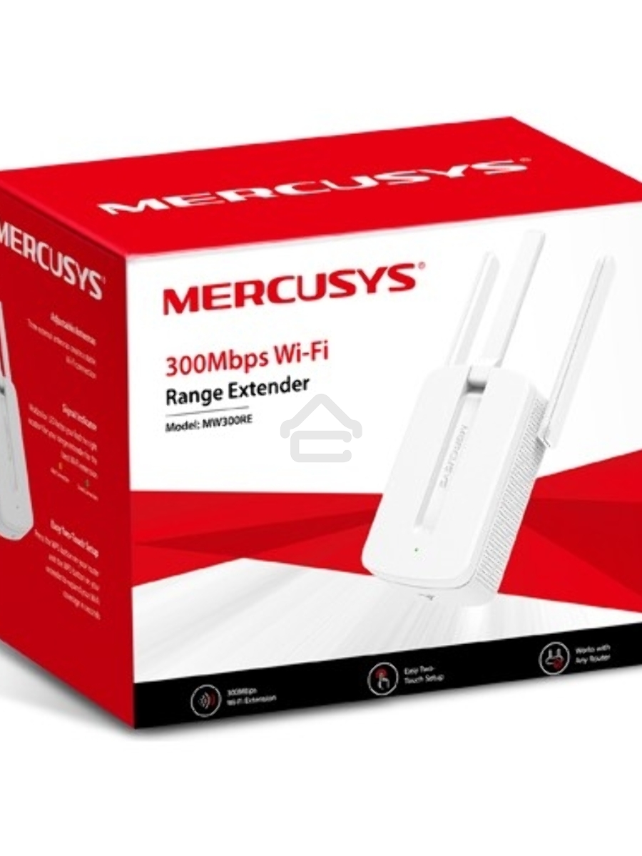Усилитель Mercusys MW300RE 300Mbps Wi-Fi Range Extender