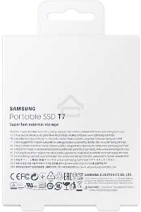 Накопитель SSD Samsung T7 MU-PC1T0R/WW, USB-C, 1Tb, 1.8