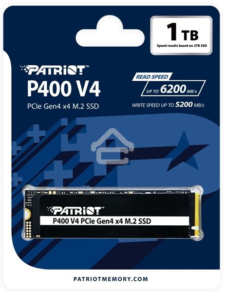 Накопитель SSD Patriot M.2 2280 1Tb P400VP1TbM28H