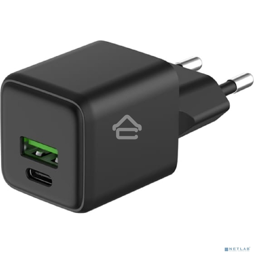Сетевое зарядное устройство с двумя портами USB-A и Type-C, 25Вт GaN Rexant