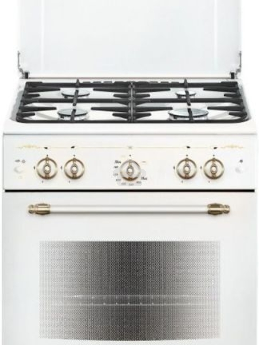 Плита газовая Gefest ПГ 6100-02 0185 белый, конфорок 4 шт, духовка 52 л, 60 см x 85 см x 60 см