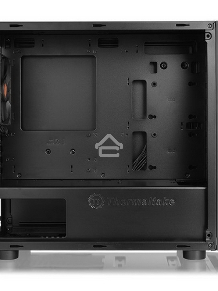 Компьютерный корпус Thermaltake Versa H18 Window черный без БП mATX 2xUSB2.0 1xUSB3.0 audio bott PSU