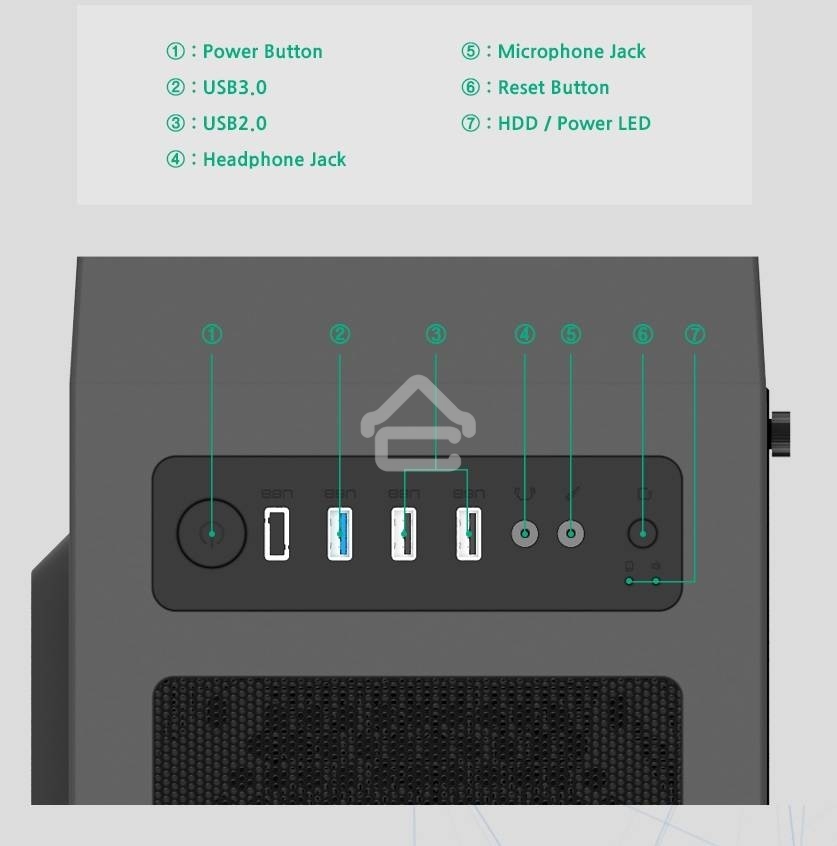 Компьютерный корпус ZALMAN T7, ATX, BLACK, WINDOW, 2xCOMBO (3.5