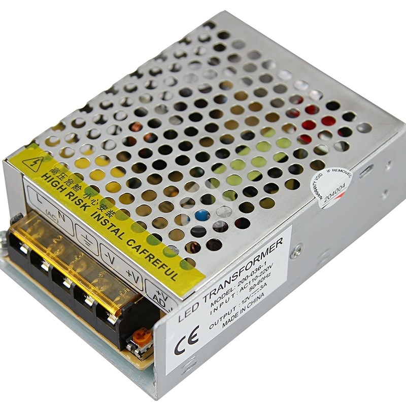 Источник питания 220 V AC/24 V DC 1 A 24 W с разъемами под винт, без влагозащиты (IP23)
