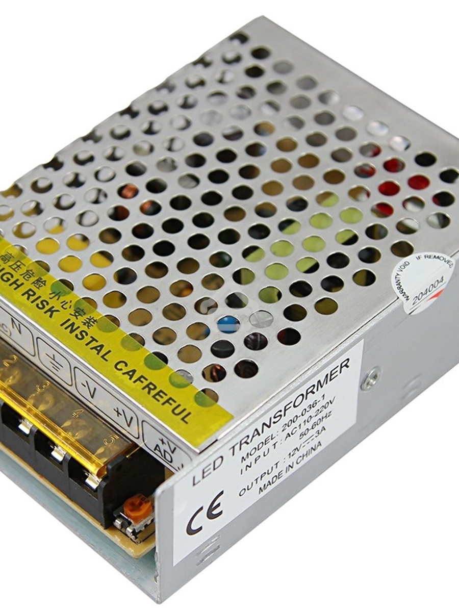 Источник питания 220 V AC/24 V DC 1 A 24 W с разъемами под винт, без влагозащиты (IP23)
