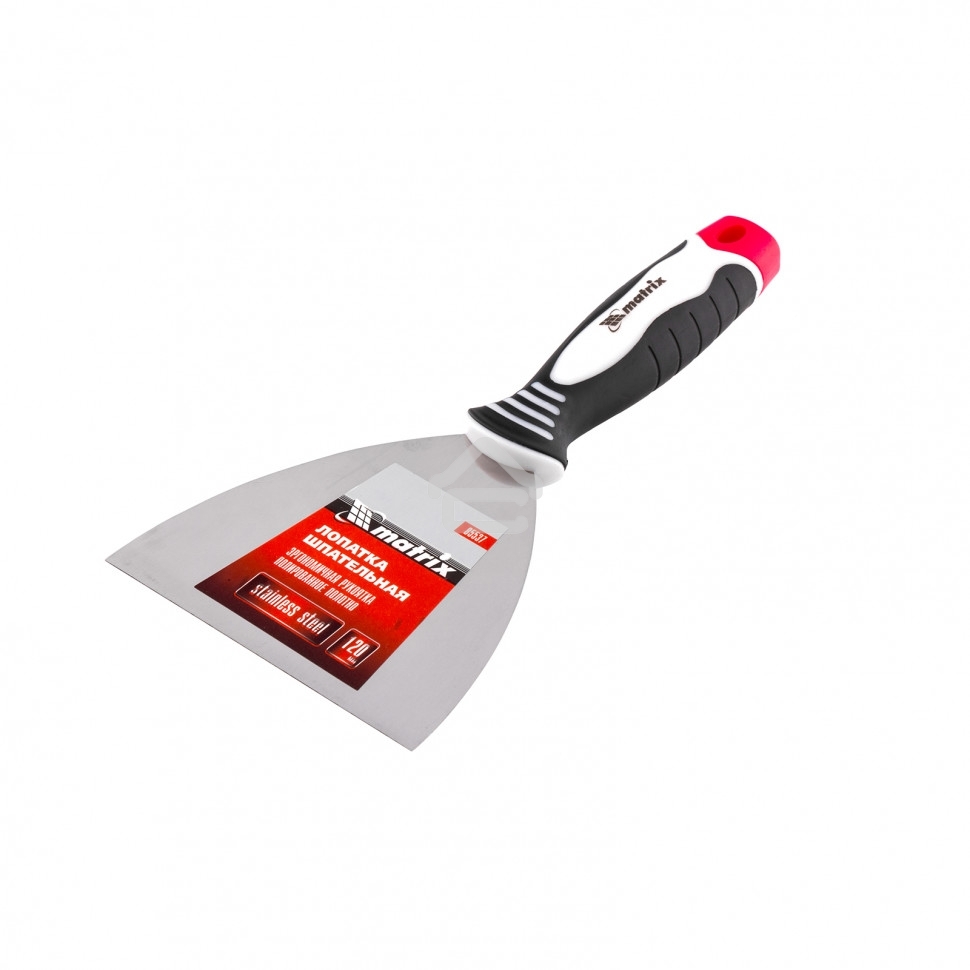 Шпательная лопатка Matrix из нержавеющей стали, 120 мм, 3-комп. ручка