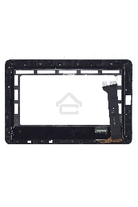 Модуль (матрица + тачскрин) для Asus MeMO Pad 10 (ME103K) черный с красной рамкой