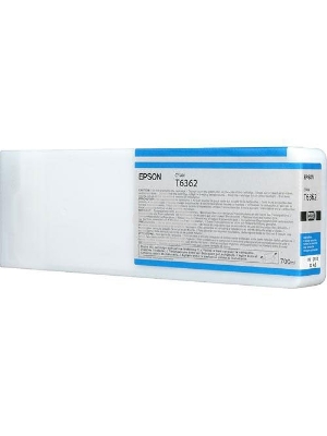 Картридж струйный Epson C13T636200 голубой (700 мл) для Stylus 7700, 7890, 7900, 9700, 9890, 9900, WT7900