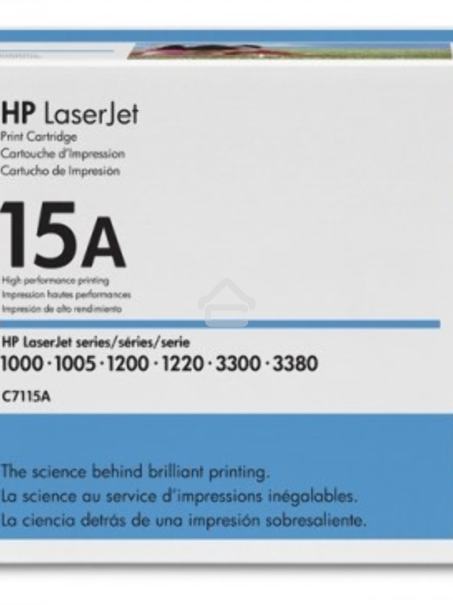 Картридж лазерный HP C7115A черный LJ 1000W/1200/1220/3300, (2500стр.)