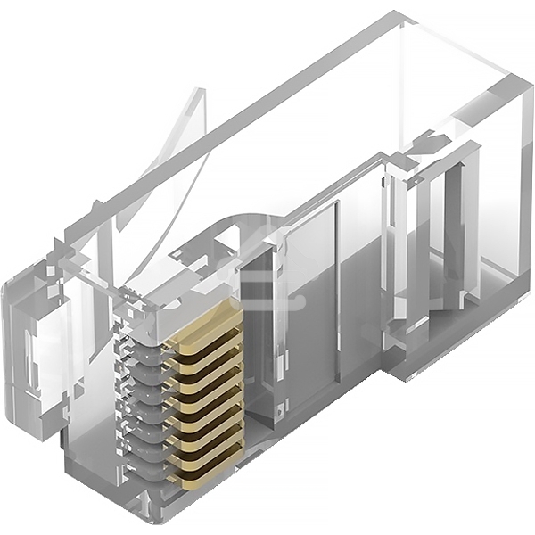 Коннектор Vention RJ45 (8p8c), cat. 5, под витую пару (10 шт.) VBSJT-5U