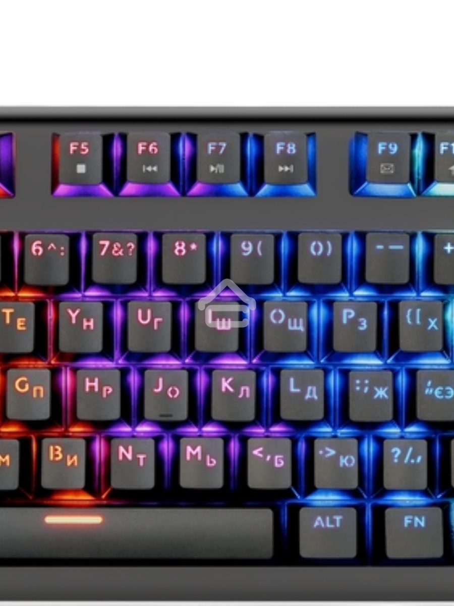 Клавиатура Defender Dark Arts GK-375 проводная, USB, черный