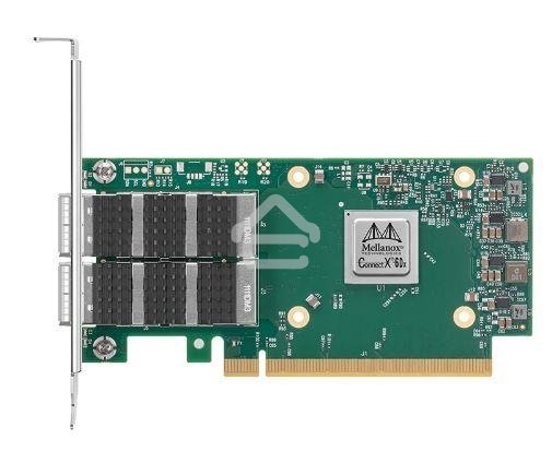 Сетевая карта MELLANOX ConnectX-6 Dx EN adapter card, 100GbE, Dual-port QSFP56, PCIe 4.0 x16, No Crypto, Tall Bracket