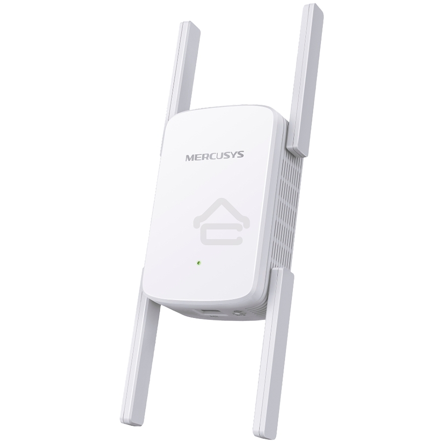Роутер AC1900 Wi-Fi Range ExtenderSPEED: 600 Mbps at 2.4 GHz + 1300 Mbps at 5 GHz SPEC:4× Fixed External Antennas, 1× Gigabit Port, Wall PluggedFEATURE: MERCUSYS APP, WPS/Reset Button, Signal Indicator, Range Extender/Access Point mode, Adaptive Path