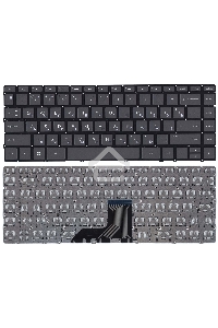 Клавиатура для ноутбука HP Envy 13-AD черная с подсветкой