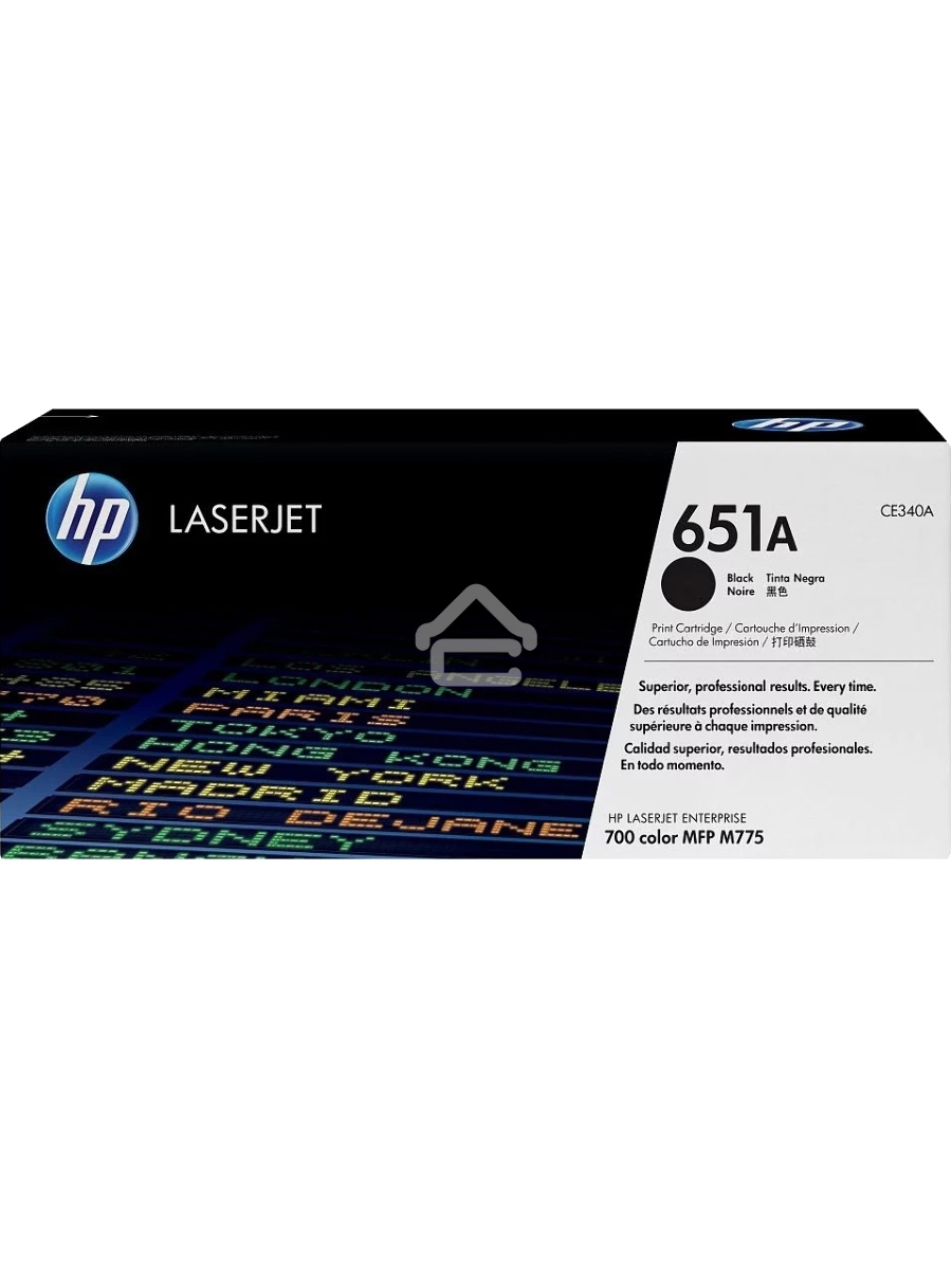Картридж лазерный HP CE340A 651A черный для LaserJet 700 Color MFP 775 13500стр.