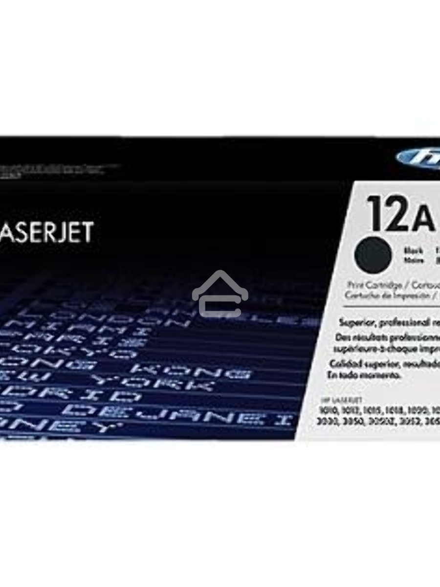 Картридж лазерный HP Q2612A черный для LaserJet 1010/1018/1020/1012/1015/3015/3020/3030 (2000стр.)