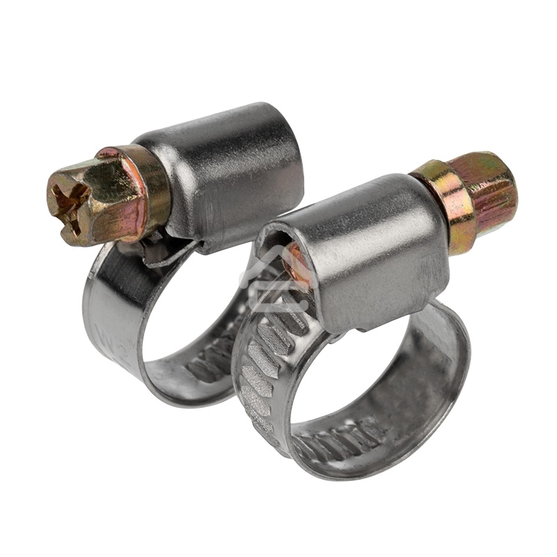 Хомут червячный Rexant 8-12-0,7 мм, (упак. 50 шт)