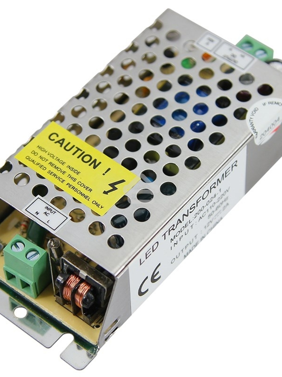 Источник питания 220 V AC/24 V DC 1 A 24 W с разъемами под винт, без влагозащиты (IP23)
