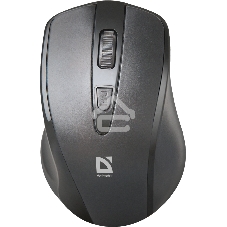 Мышь беспроводная Defender Datum MM-265 черный, 1600 dpi, радиоканал, USB, кнопки - 4