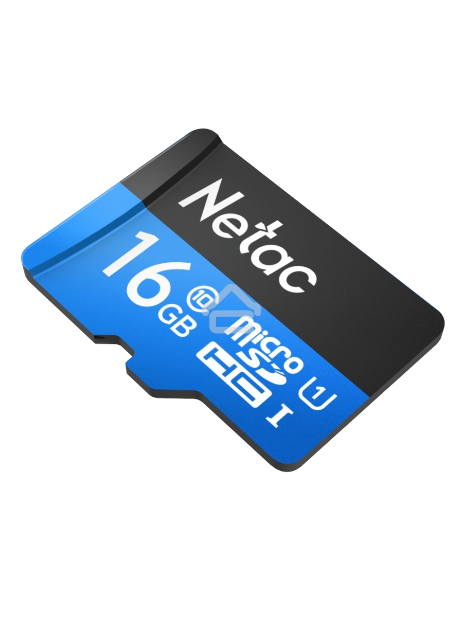 Флеш карта microSDHC 16GB Netac P500 <NT02P500STN-016G-S> (без SD адаптера) 80MB/s