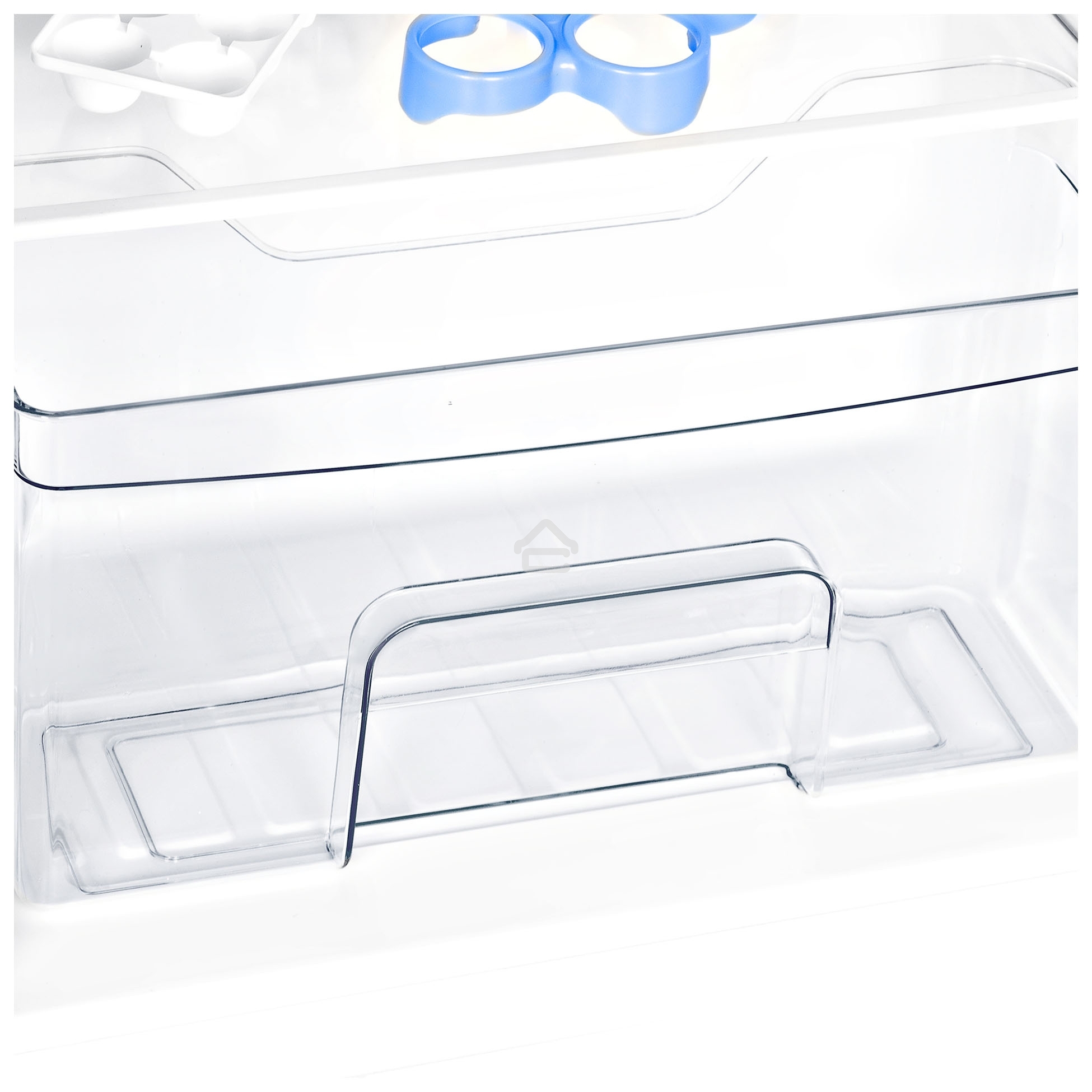 Холодильник Hyundai CT1551WT белый двухкамерный 98/33л морозилка сверху