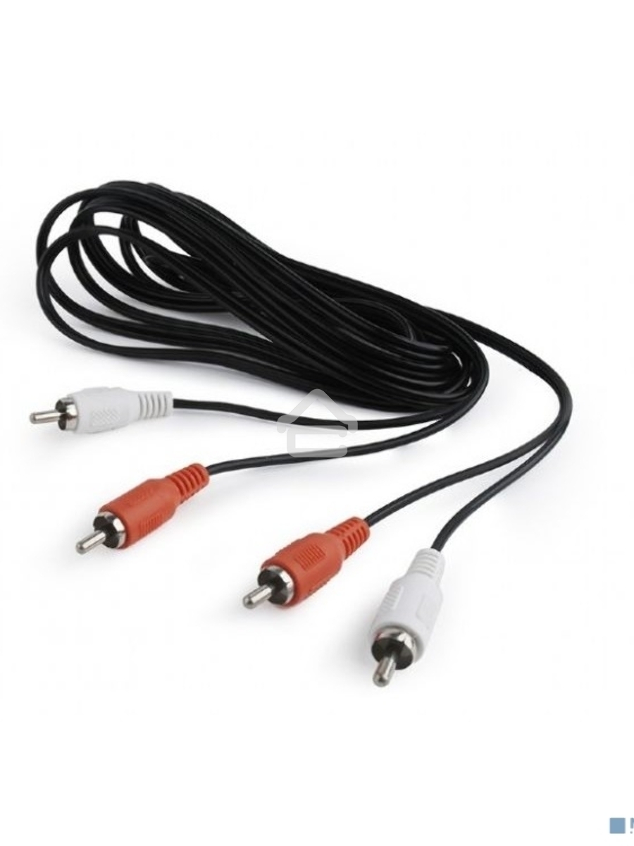 Кабель аудио Cablexpert CCA-2R2R-15M, 2xRCA - 2xRCA, 15м