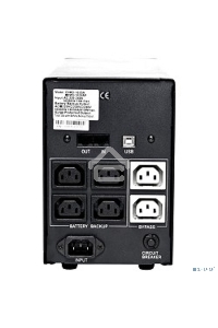 Источник бесперебойного питания Powercom Imperial IMP-1025AP 615Вт 1025ВА черный