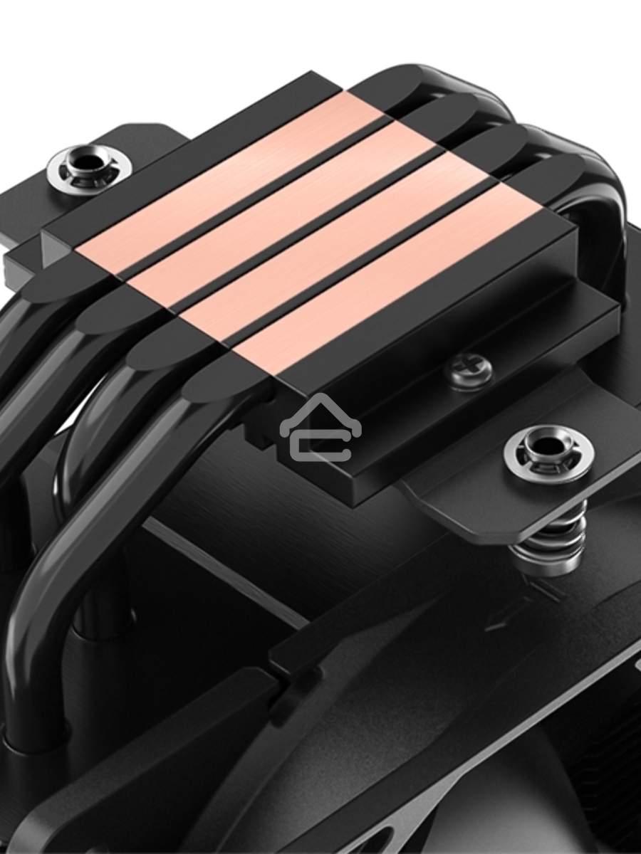 Кулер для процессора ID-COOLING SE-214-XT черный 120мм алюминий+медь 1500rpm 27db 4-pin 180W 150мм