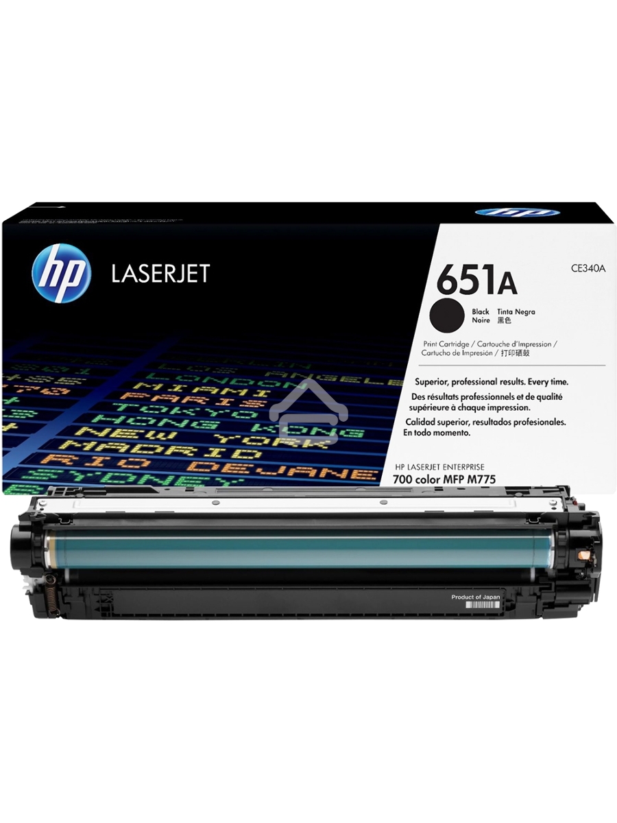 Картридж лазерный HP CE340A 651A черный для LaserJet 700 Color MFP 775 13500стр.