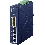 Коммутатор Planet IGS-4215-4T2S IP30 Industrial L2/L4 4-Port 10/100/1000T + 2-Port 100/1000X SFP Managed Switch (-40~75 degrees C, dual redundant power input on 9~48VDC/24VAC terminal block, supports ERPS Ring, CloudViewer app, MQTT and Cybersecurity feat