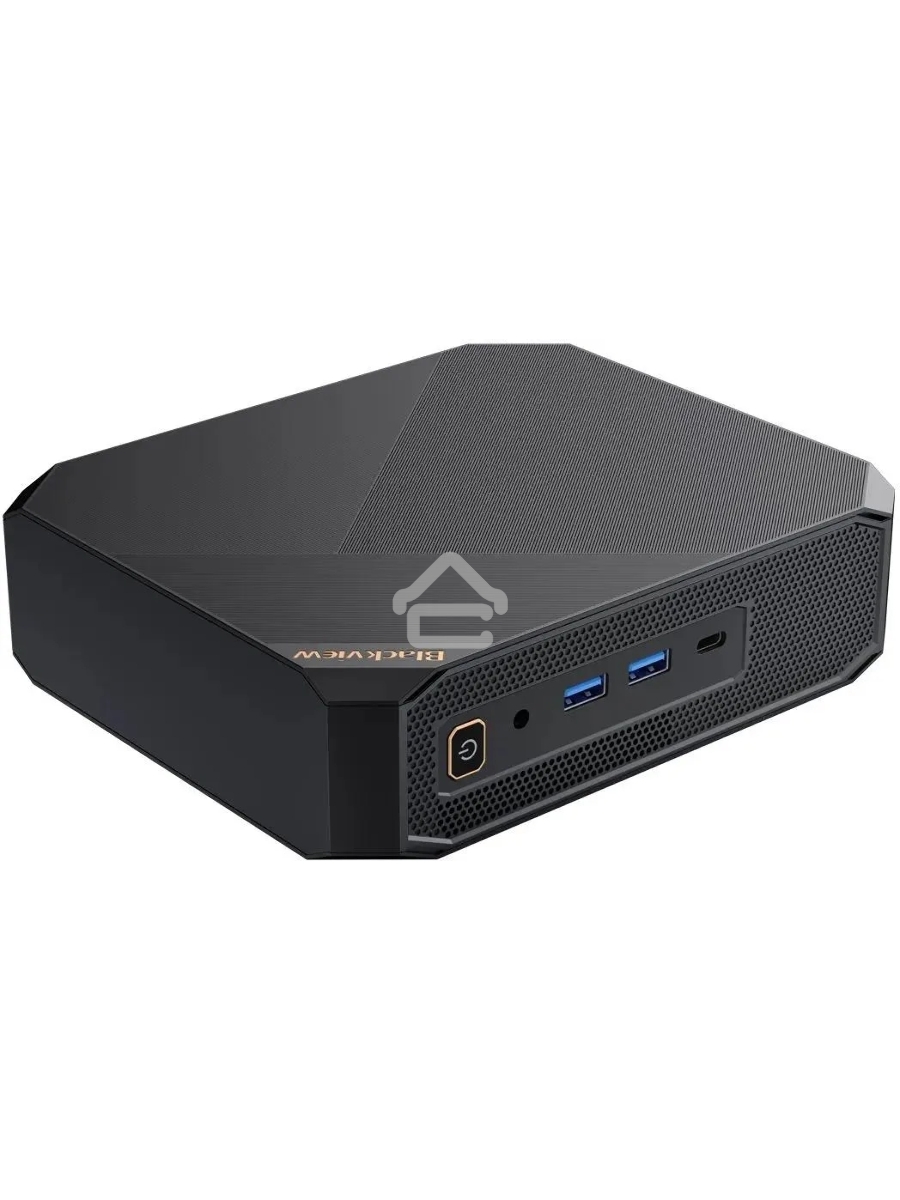 Мини ПК Blackview MP200 (Intel I9-11900H) 16+1TB, WIFI a/b/g/n/ac, Bluetooth 4.2, Win11 Pro, USB3.0, HDMI 1.4b Type A *2, RJ45*1, 5.5/2.1mm DC Jack *1, 3.5mm Phone Jack*1, Colour: Black