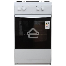 Плита комбинированная Darina S KM 521 300 W белый/черный, конфорок 2 шт, духовка 45 л, 50 см x 85 см x 45 см