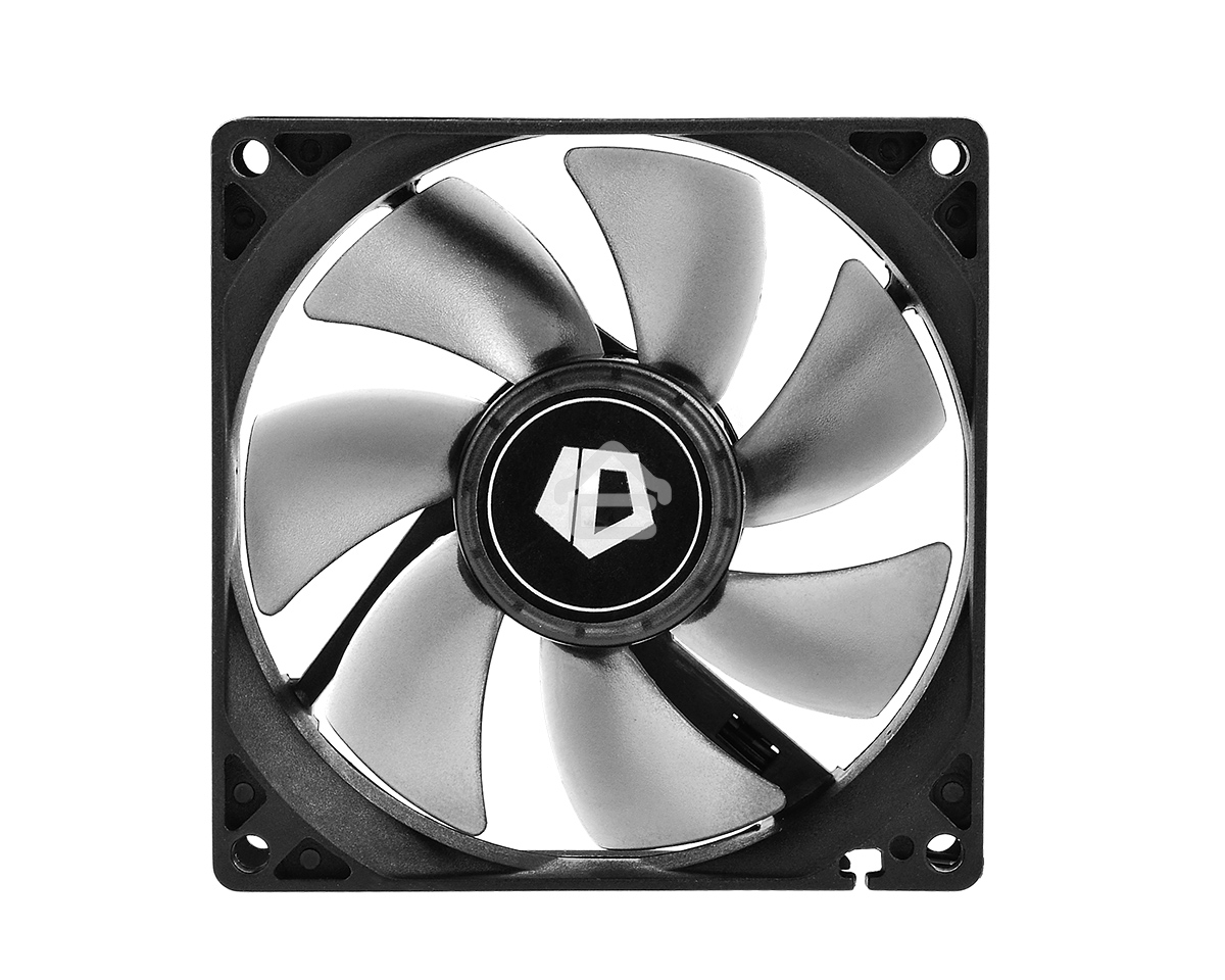 Вентилятор для корпуса ID-Cooling NO-9225-SD черный, 92 мм, 1500 об/мин, 29 дБ, 3 pin