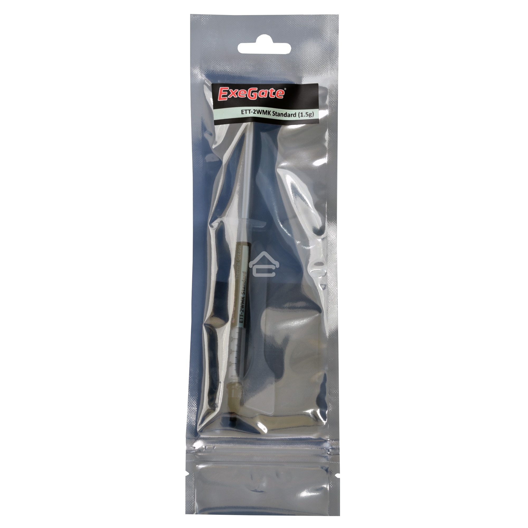 Термопаста ExeGate ETТ-2WMK Standard, шприц, 1.5г