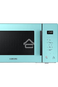Микроволновая печь Samsung MG23T5018AN/BW голубой, 23 л, 800 Вт, переключатели - сенсор