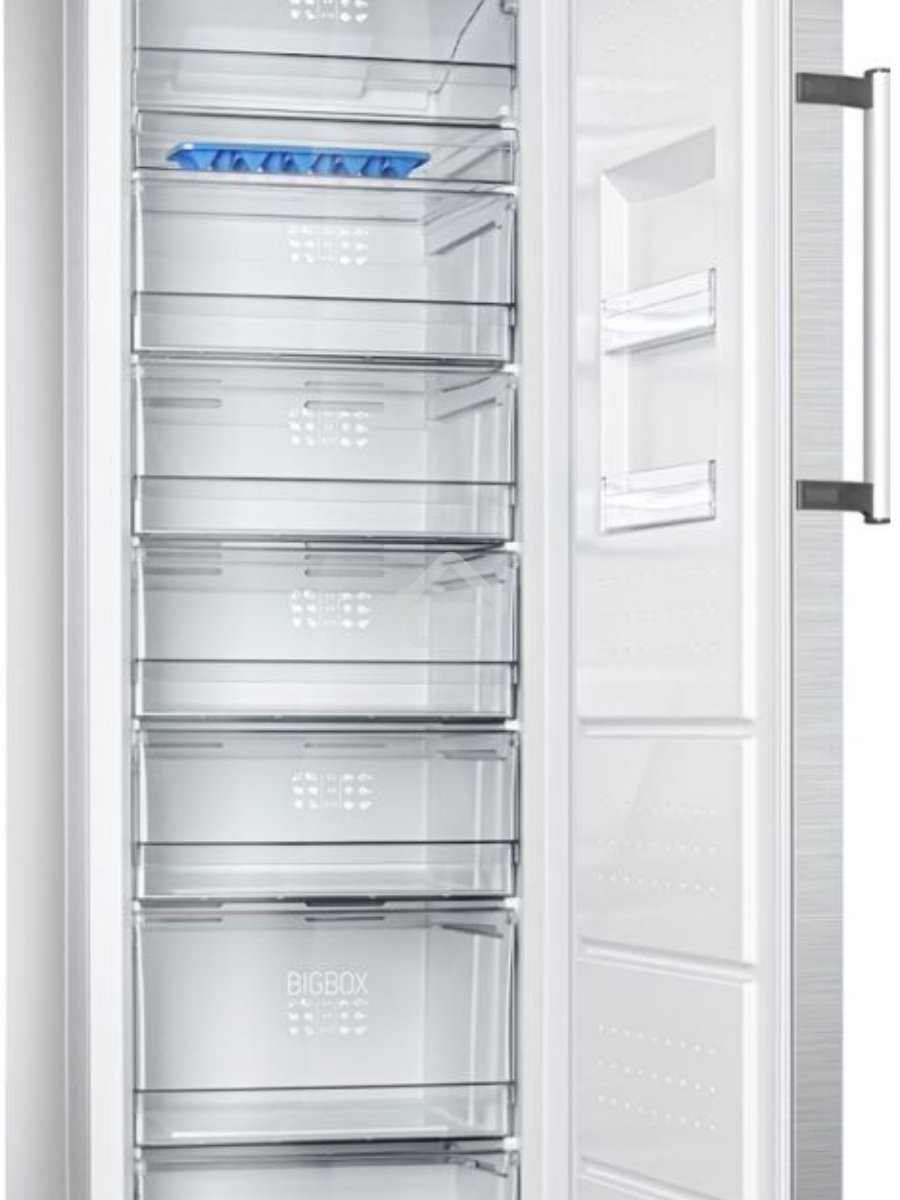 Морозильная камера Atlant М-7606-140-N, нержавеющая сталь, 278л, 7 ящиков