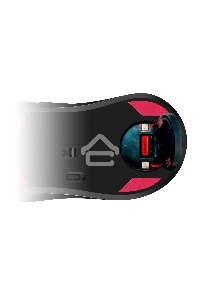 Мышь беспроводная A4Tech Bloody R90 Plus черный, 5000 dpi, радиоканал, USB, кнопки - 8