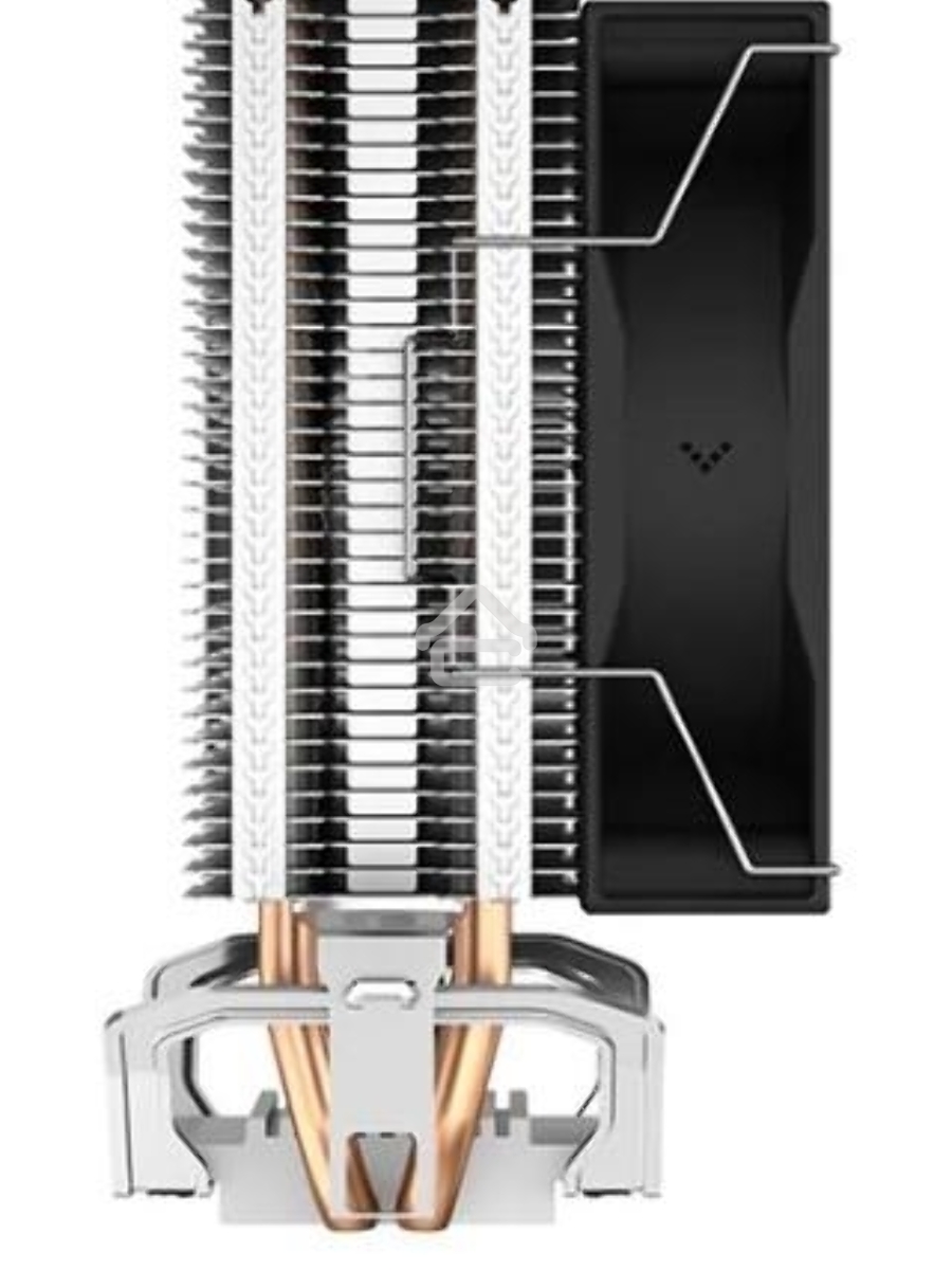 Кулер для процессора DEEPCOOL AG200 черный, 92 мм, алюминий/медь, 3050 об/мин, 30.5 дБ, 4 pin, 100 Вт, 133 мм