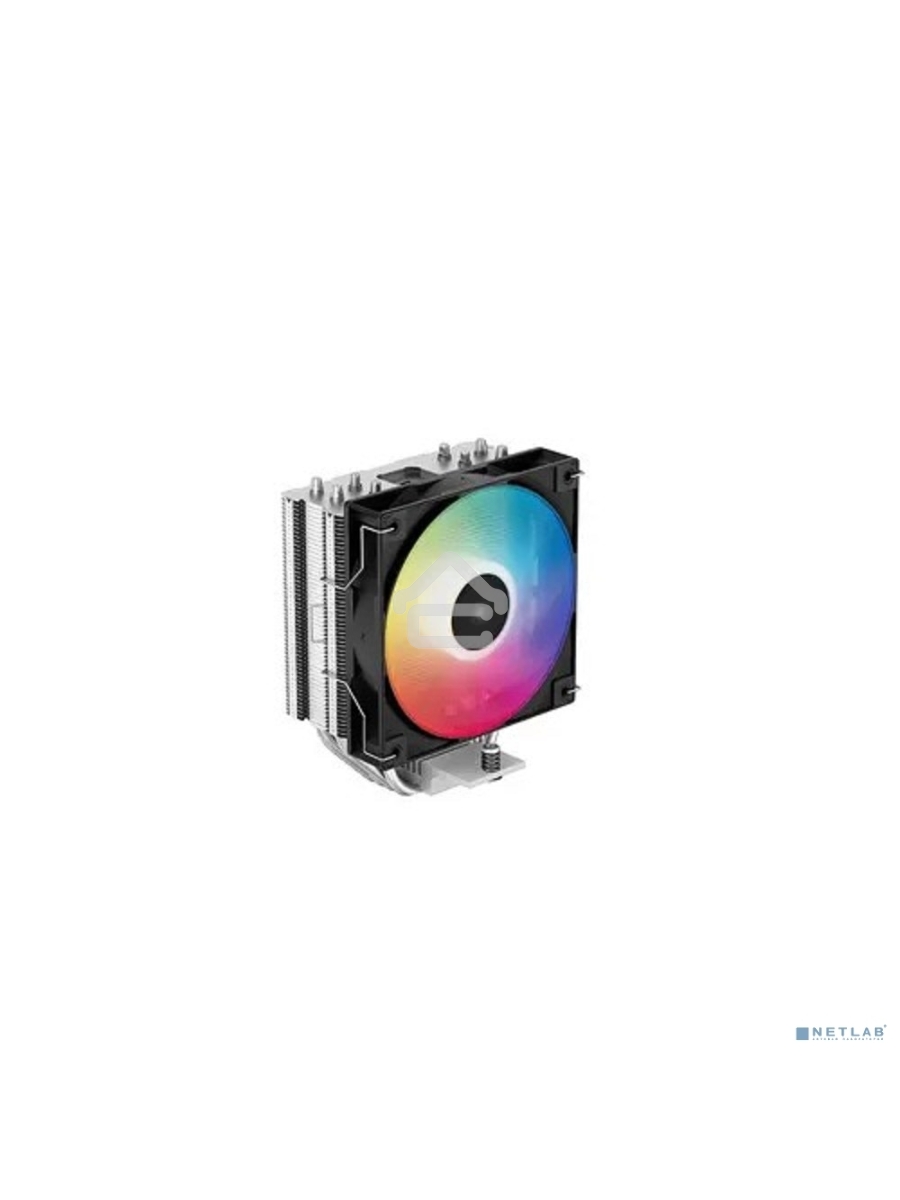 Кулер для процессора DEEPCOOL AG400 LED черный, 120 мм, алюминий/медь, 2000 об/мин, 31.6 дБ, 4 pin, 220 Вт, 150 мм