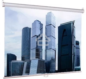 Настенный экран Lumien Eco Picture 128х171 см (рабочая область 122х165 см) Matte White восьмигранный корпус, возможность потолочн./настенного крепления, уровень в комплекте, 4:3 (треугольная упаковка)