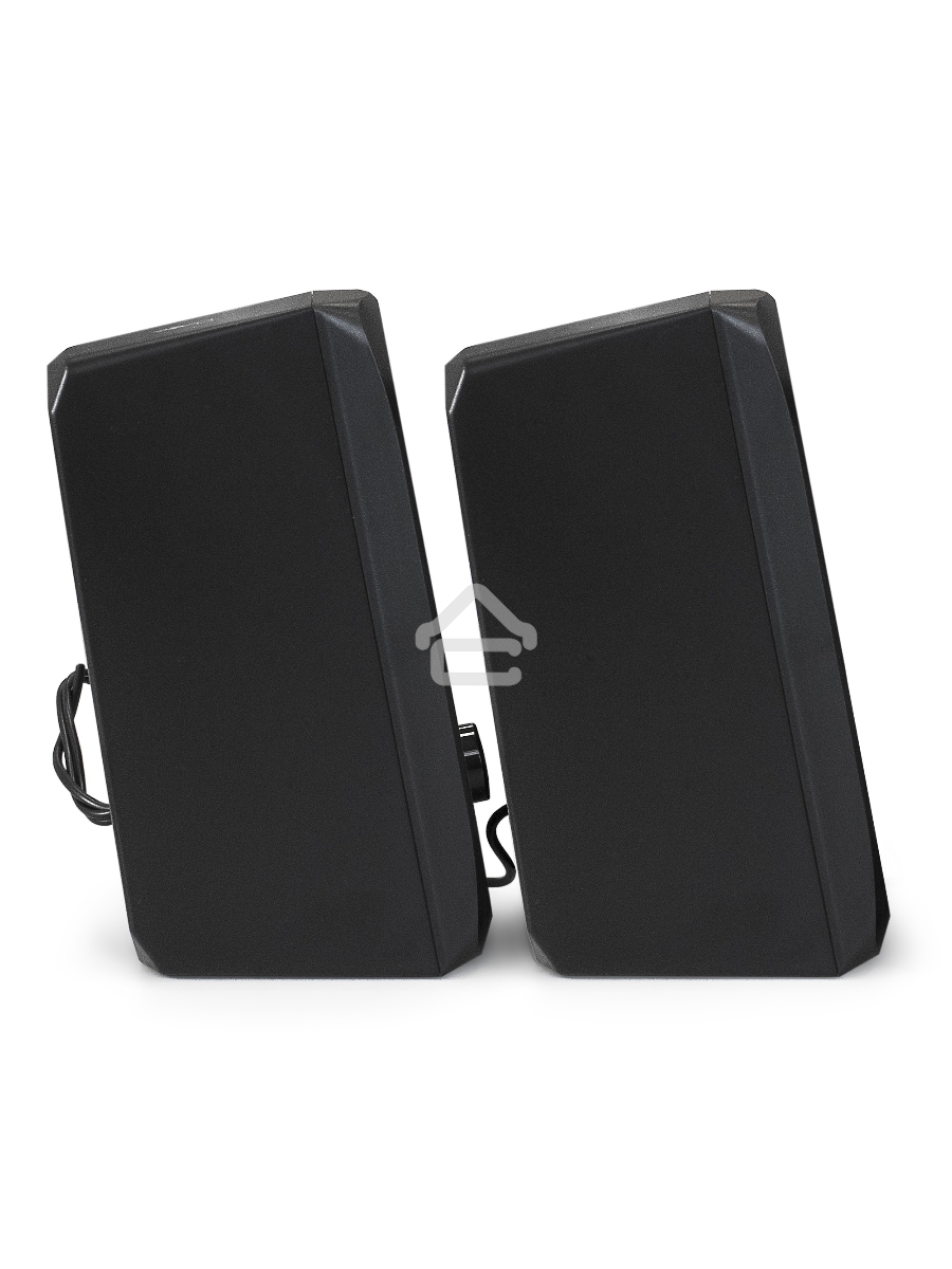 Акустическая система 2.0 ExeGate EX289686RUS Accord 220 (питание USB, 2х3Вт (6Вт RMS), 60-20000Гц, цвет черный, RGB подсветка)