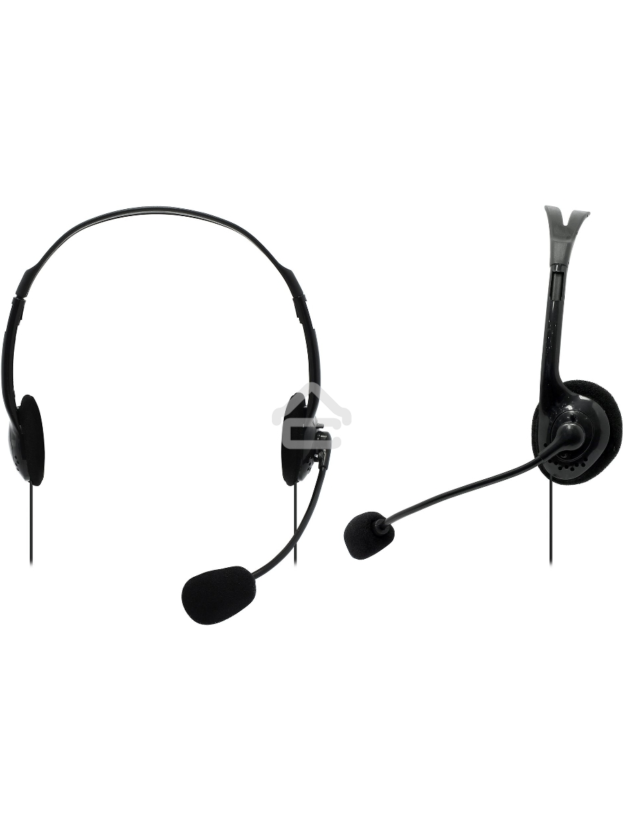 Гарнитура стерео Defender HN-102 накладные компактные 2 х 3.5 mm jack стерео кабель 1,8 м черный