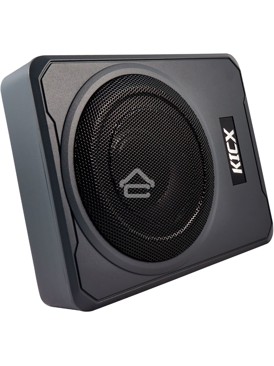 Сабвуфер автомобильный Kicx Q200BA 300Вт активный (20см/8