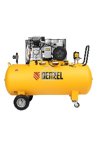 Компрессор воздушный рем. привод BCI3000-T/200, 3,0 кВт, 200 литров, 530 л/мин Denzel