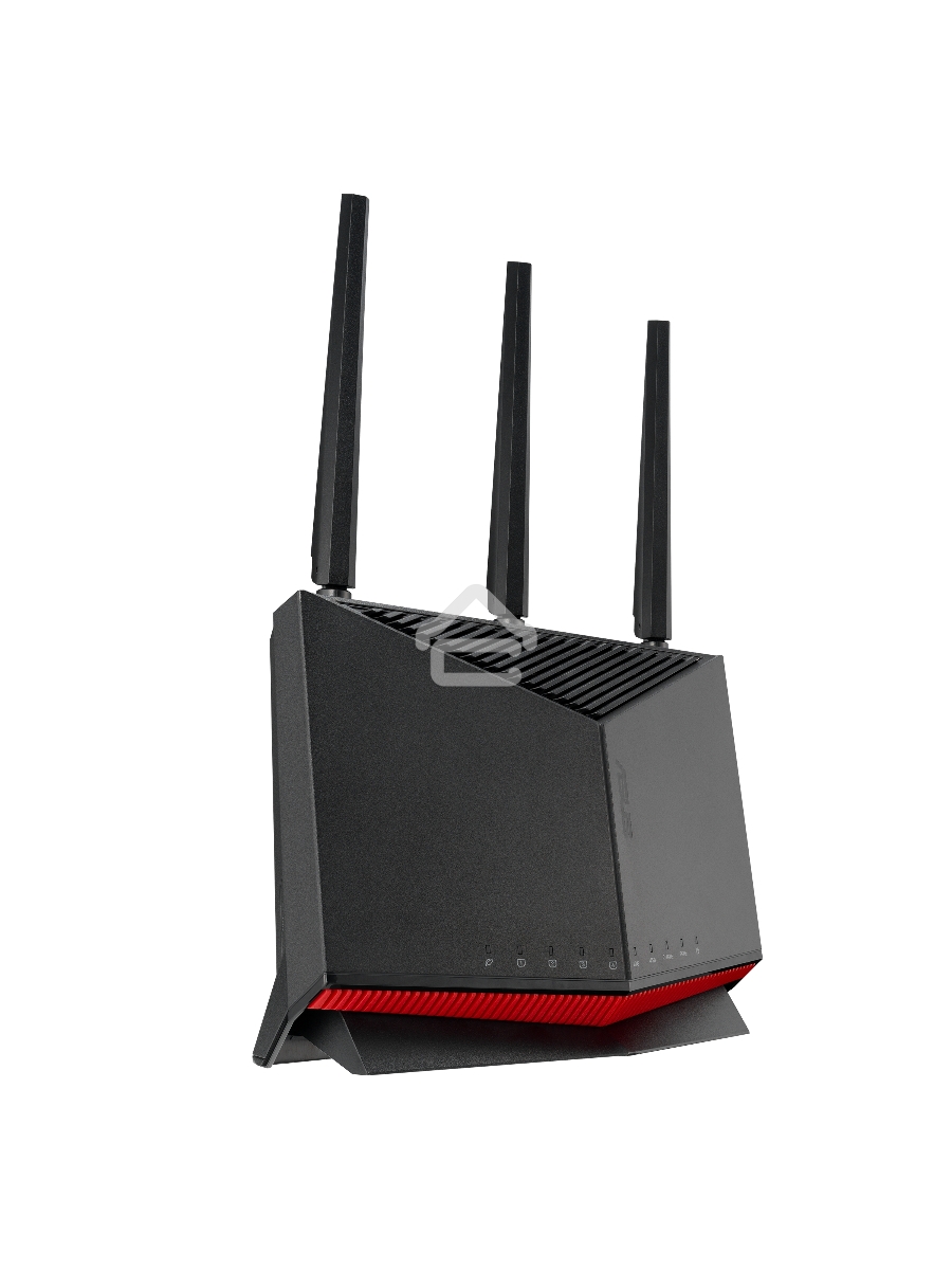 Маршрутизатор ASUS RT-BE86U, черный/красный, 90IG08W0-MO9A0V