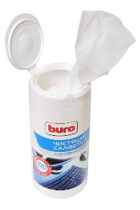 Салфетки Buro BU-Tsurface для поверхностей туба 100шт влажных