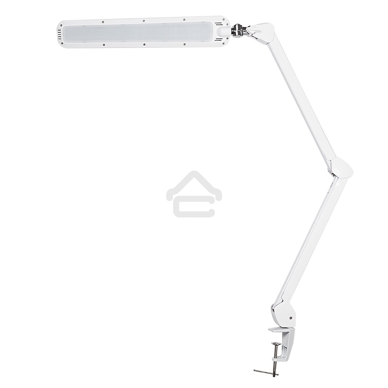 Лампа настольная бестеневая Rexant, струбцина, «ECO light t», 90 SMD LED, сенсорный диммер, белая