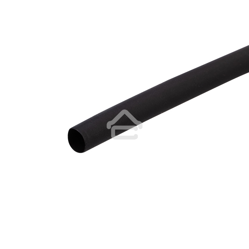 Трубка термоусаживаемая Rexant 3.0/1.5мм черный ролик 2.44м