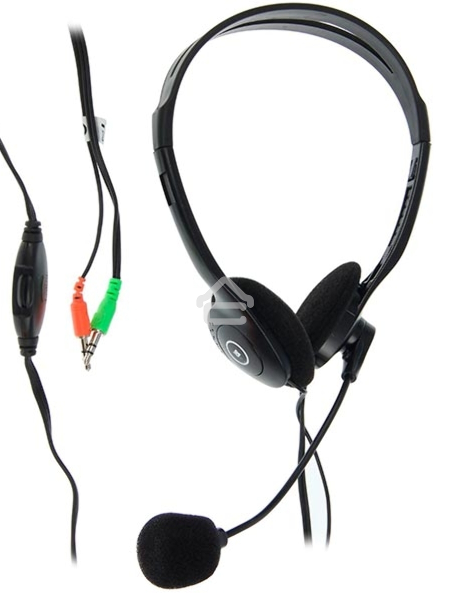 Гарнитура стерео Defender HN-102 накладные компактные 2 х 3.5 mm jack стерео кабель 1,8 м черный